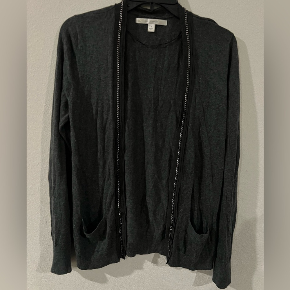 Grey cardigan